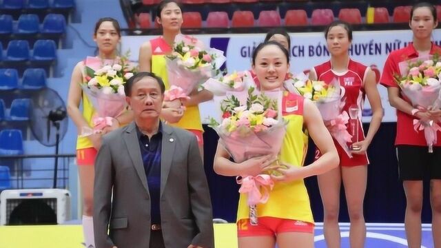 吴晗!绽放的含羞草!斩获2019年U23女排亚锦赛MVP大奖