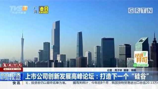 上市公司创新发展高峰论坛:打造下一个“硅谷”