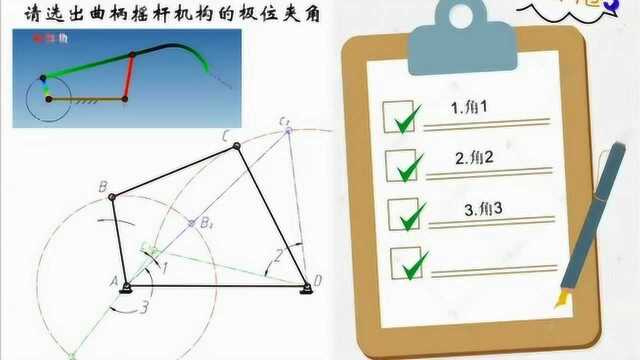 机械设计(平面连杆机构)网络示范课cut