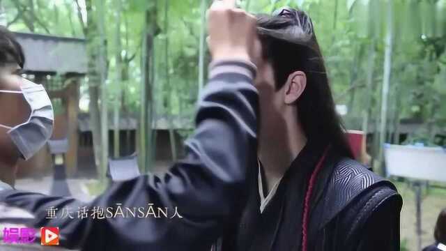 《陈情令》花絮台词拗口堪比绕口令,肖战说得嘴飘到要崩溃了?