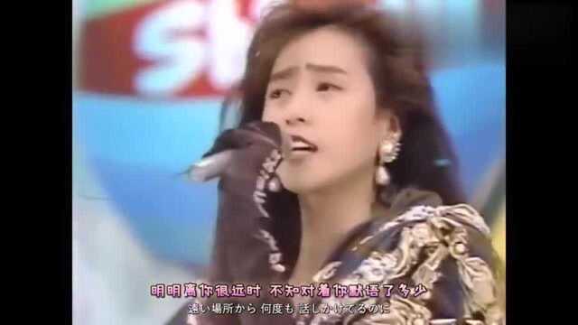 工藤静香年轻时的现场,难怪木村拓哉不顾一切要娶她!