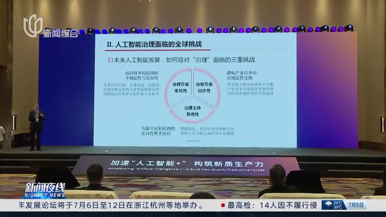 2024世界人工智能大会 以善治促善智 西岸共话人工智能全球治理