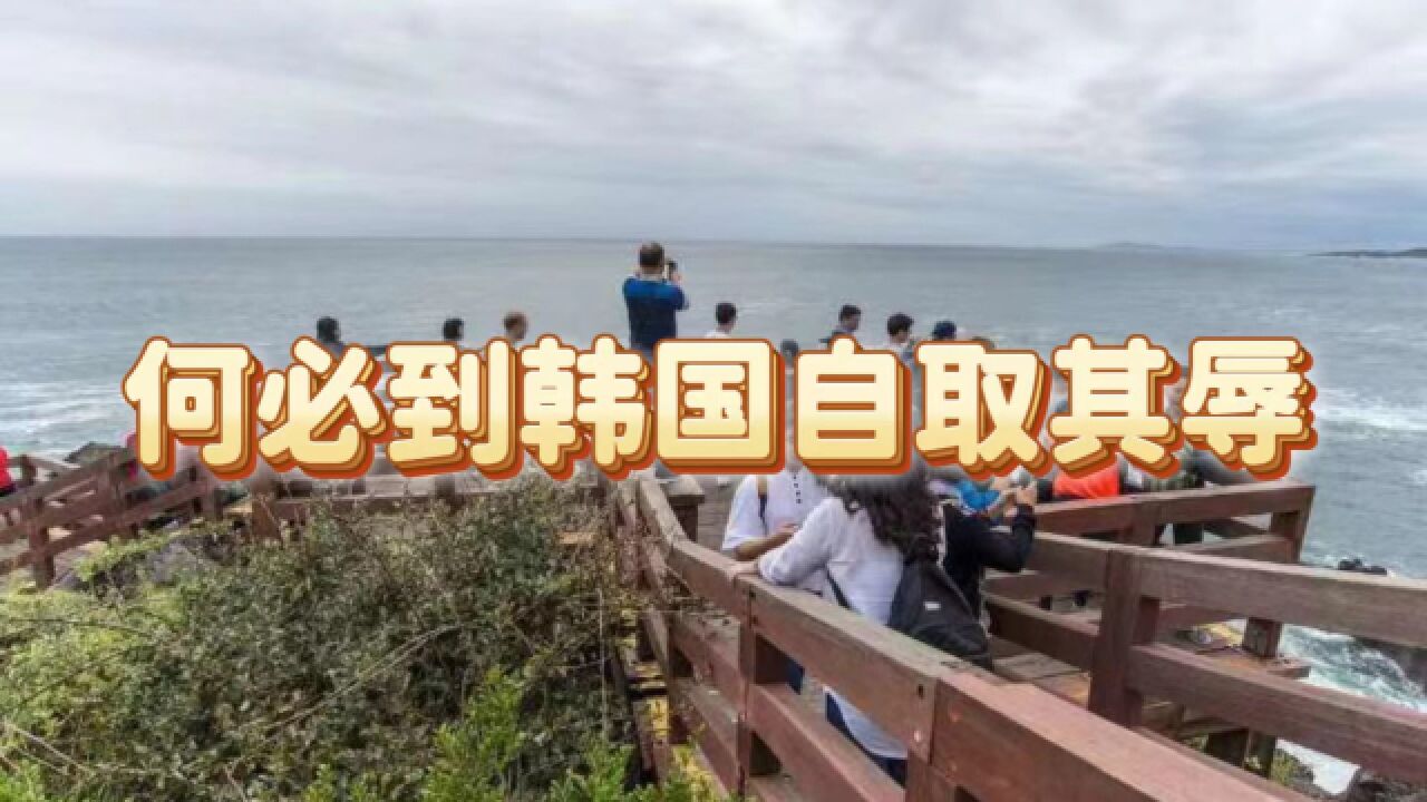 中韩互停短期签证,韩旅游业忧心忡忡?活该