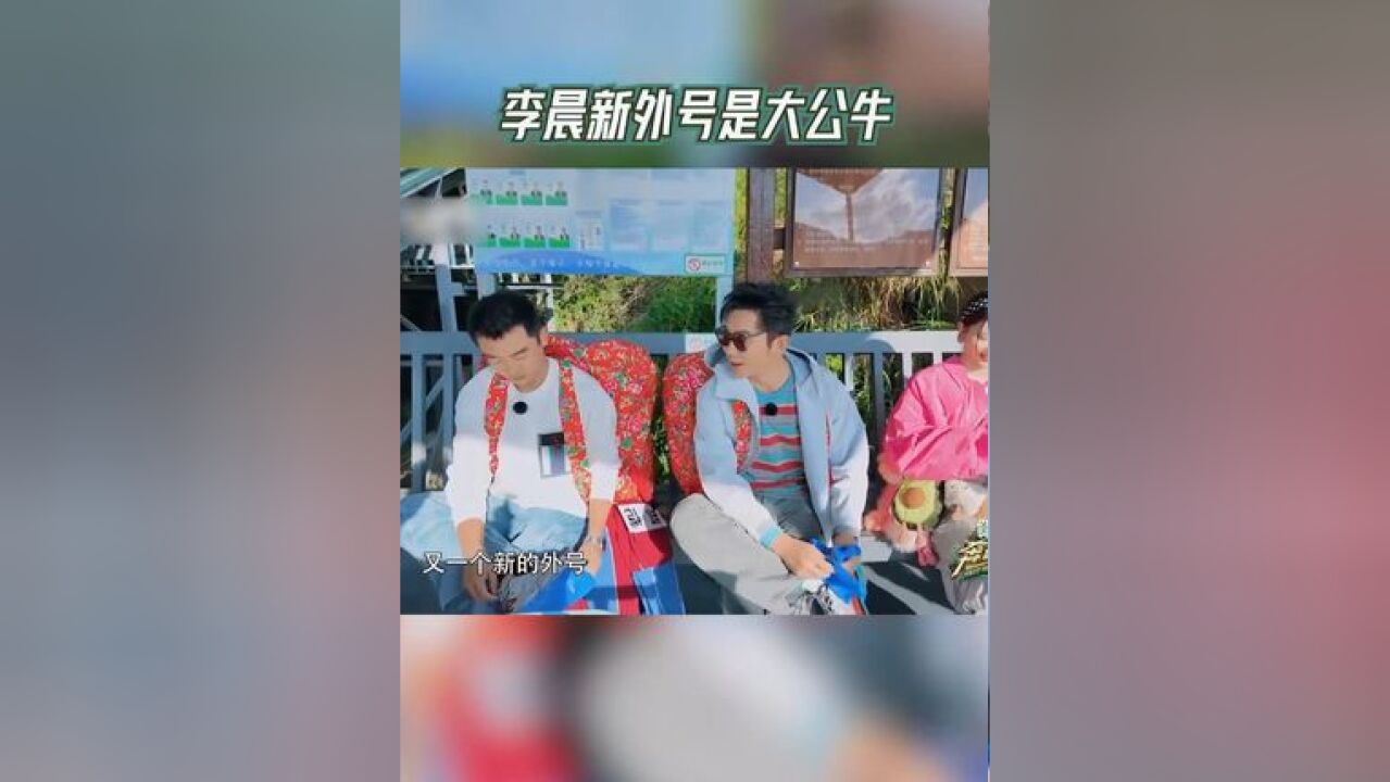 奔跑吧 李晨新外号是大公牛