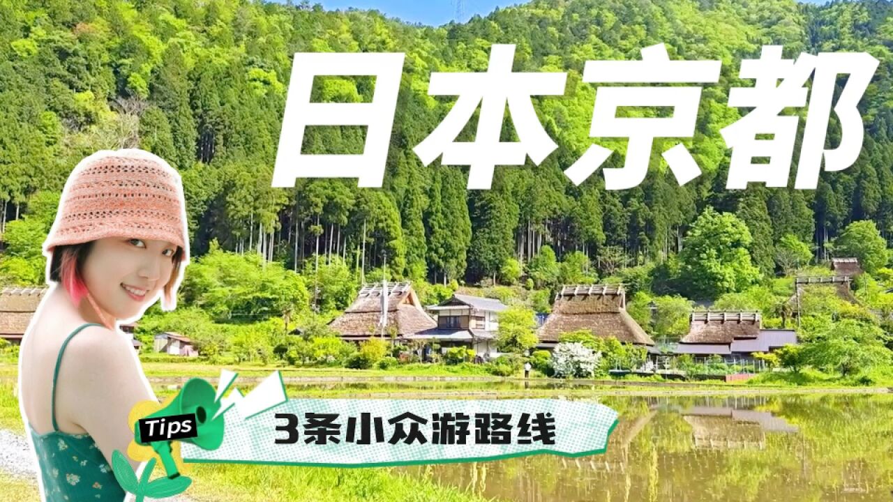 日本京都的正确打开方式!这3条小众游路线,不要错过