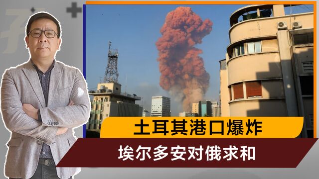 土耳其港口突然爆炸,埃尔多安态度变了,向俄求和解,普京答应了