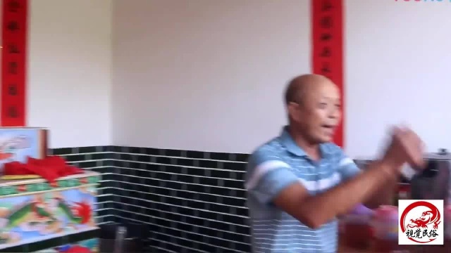 广东河源市农村宗祠重光习俗,地道的客家传统文化,很有讲究