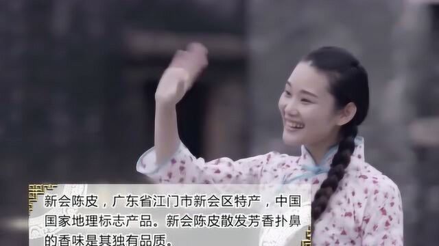 广东新会被誉为—陈皮之乡,在名称里也有美好的气息