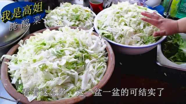 这才是酸菜正宗的腌法,好吃不烂,无任何添加剂,放一年不会坏