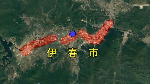 黑龙江伊春——地图看城市建设发展历程