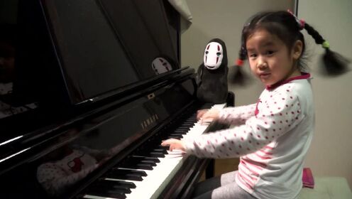 陈安可（小依依）演奏巴赫D小调前奏曲，BWV875