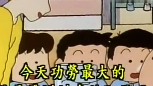 蜡笔小新巨无霸小蝌蚪,连表情那么阿新