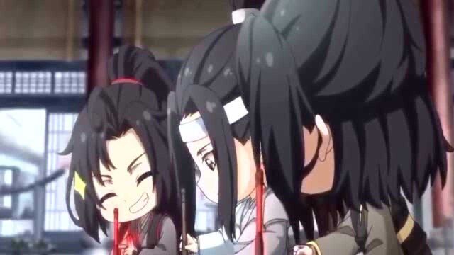 魔道祖师:Q版的画风也太可爱了吧