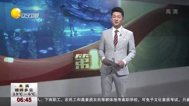 水下版“奔月”在沈阳皇家海洋乐园上演