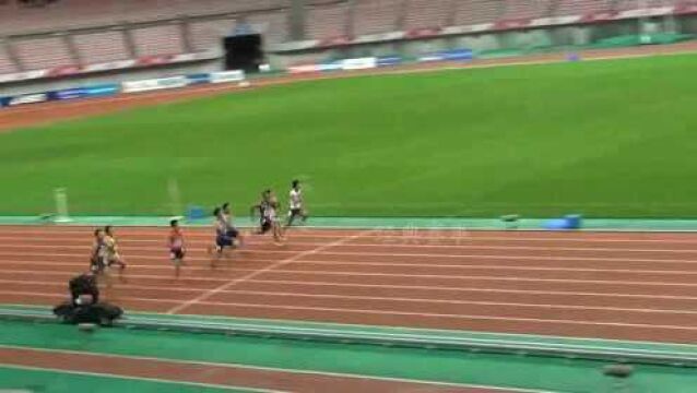 日本陆上竞技选手权大会百米决赛,桐生祥秀0.01秒绝杀剑桥飞鸟