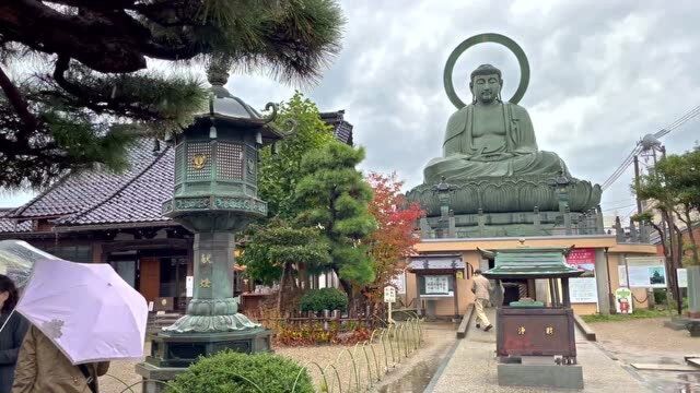 走遍日本 高冈大佛