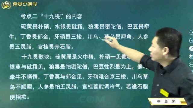 中药的用药四大禁忌你记住了吗?十八反和十九畏如何快速记忆?这里告诉你.