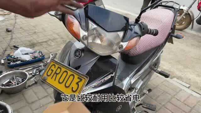 摩托车原车大灯亮度不够?装那种灯泡最亮呢?师傅来告诉你答案