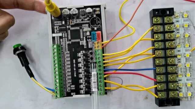 PLC流水灯控制程序,国货精品还真行