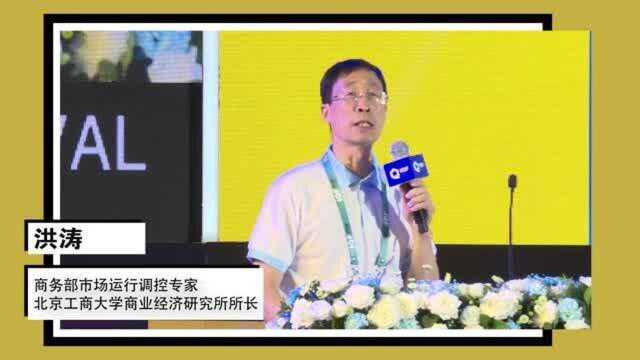 商务部市场运行调控专家、北京工商大学商业经济研究所所长 洪涛