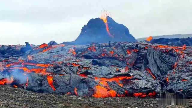 圣海伦火山喷发最新视频