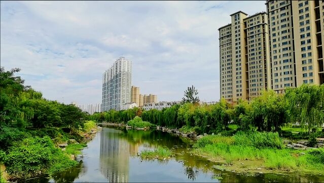 音画欣赏,山东滕州清河两岸美如画,永远的香格里拉