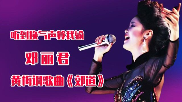 邓丽君唱功太深厚了,根本听不到换气声,邓丽君经典歌曲《郊道》