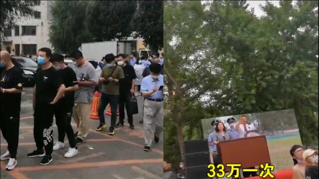 中国刑警学院拍卖淘汰犬,一德牧拍出33万,主人:为国家做贡献