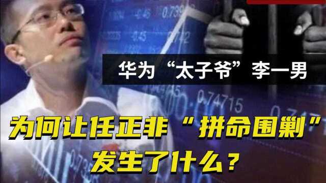 华为“太子爷”李一男,为何让任正非“拼命围剿”,发生了什么?