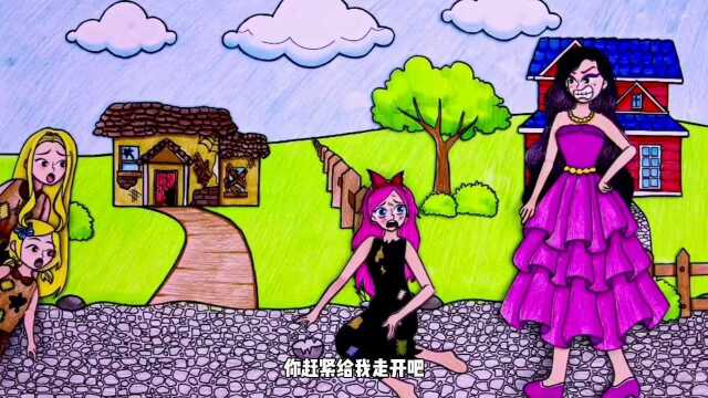 少儿定格动画:善良的母女VS贪心的母女,好人和坏人就是不一样的结局!