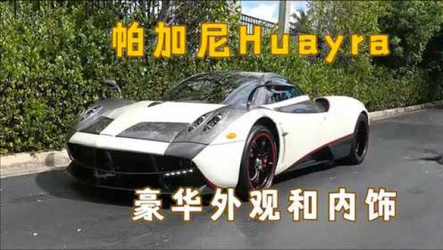 帕加尼Huayra 豪华外观和内饰