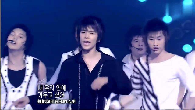 SuperJunior早期经典代表作,舞蹈帅爆了,韩庚的表现十分抢眼!