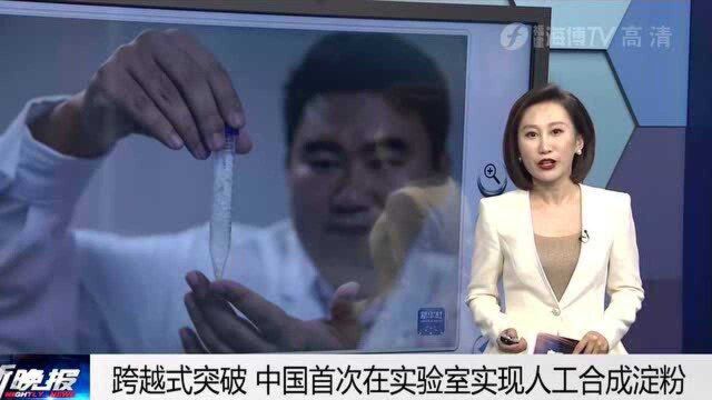 国际重大颠覆性突破!中国首次在实验室实现人工合成淀粉