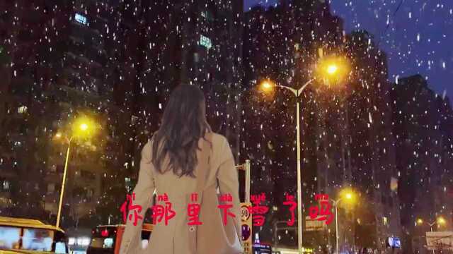 周亮《你那里下雪了吗》95年的歌,仿佛穿越了几个世纪