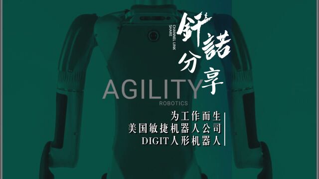 为工作而生——美国敏捷机器人公司DIGIT人型机器人