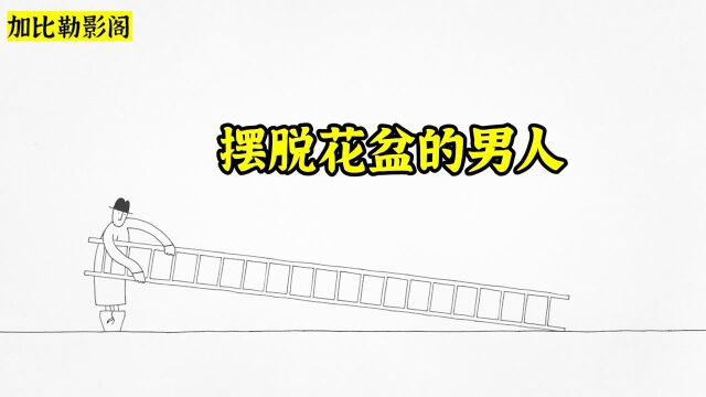 男人天生长在花盆里,勇敢撞破花盆,不料却困了更大的花盆里