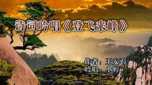 王安石《登飞来峰》:飞来山上千寻塔,闻说鸡鸣见日升,不畏浮云遮望眼,自缘身在最高层