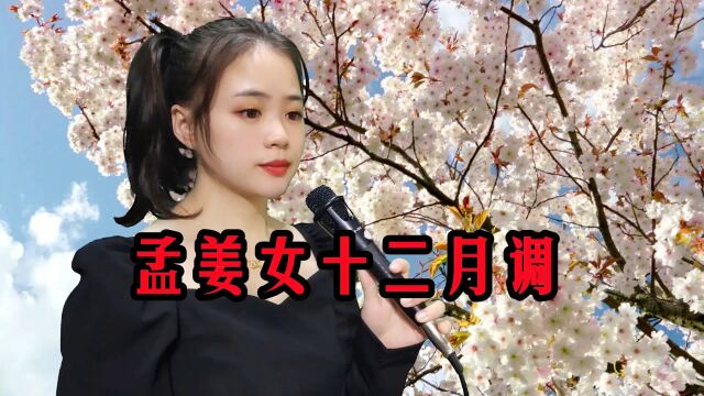 民间小调《孟姜女十二月调》,曲调忧伤,声声感人,催人泪下!