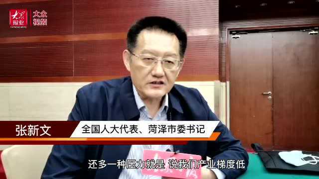 代表委员说 菏泽市委书记张新文:以创新性思维颠覆性方式推动