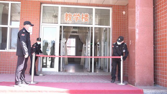 大庆市东风中学突发公共卫生事件应急处置演练