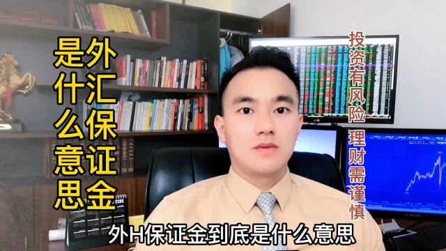 外汇保证金是什么意思?