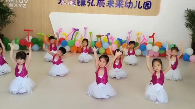 幼儿园小朋友们的舞蹈《小小的一粒沙》,少儿舞蹈