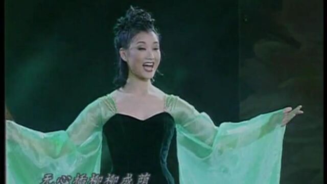 《真情永存》 宋祖英,1999年春晚精彩演唱~太美了~