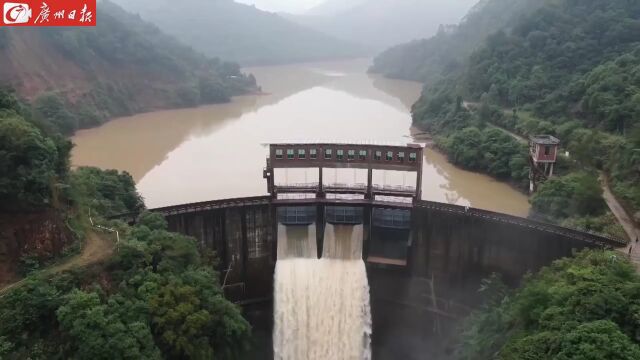 视频| 韶关翁源全县山塘水库开闸泄洪