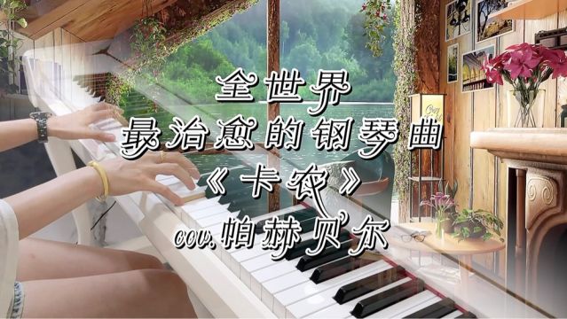 经典《卡农》| 全世界最治愈的钢琴曲,温柔挚爱,好听到耳朵怀孕