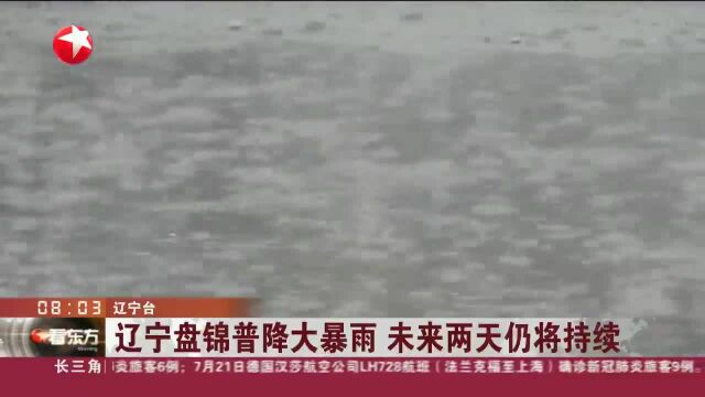 辽宁盘锦普降大暴雨 未来两天仍将持续