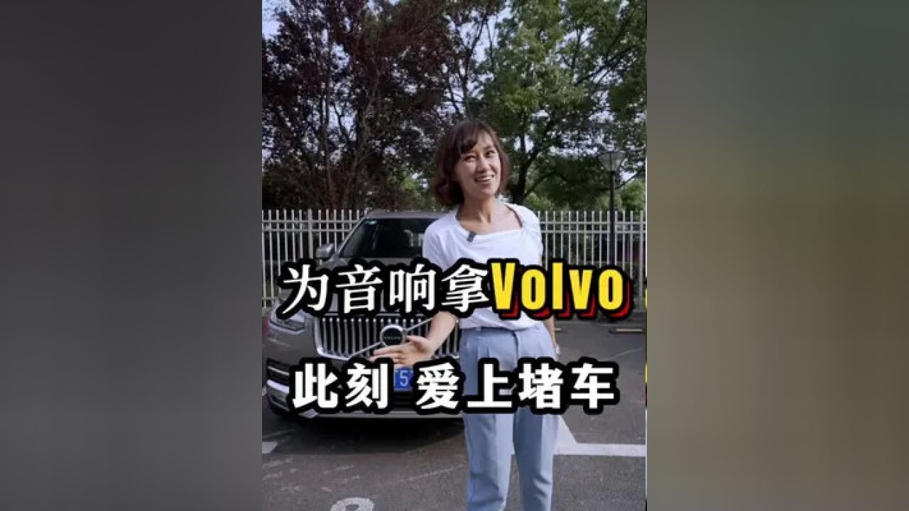 因为音响拿沃尔沃车!?开豪华中大SUV的高净值老板,痒点摸不透 #沃尔沃xc90