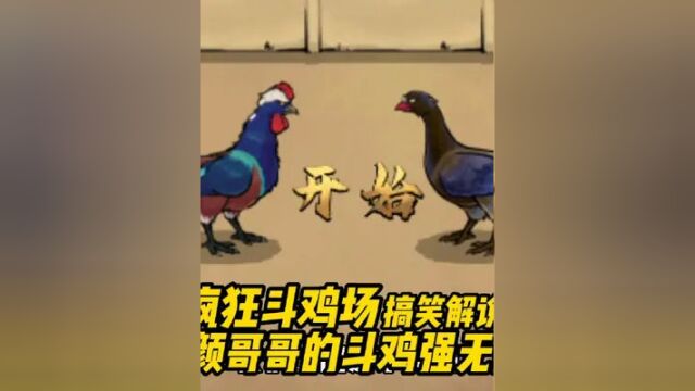 疯狂斗鸡场 搞笑解说:蓝颜哥哥的斗鸡强无敌