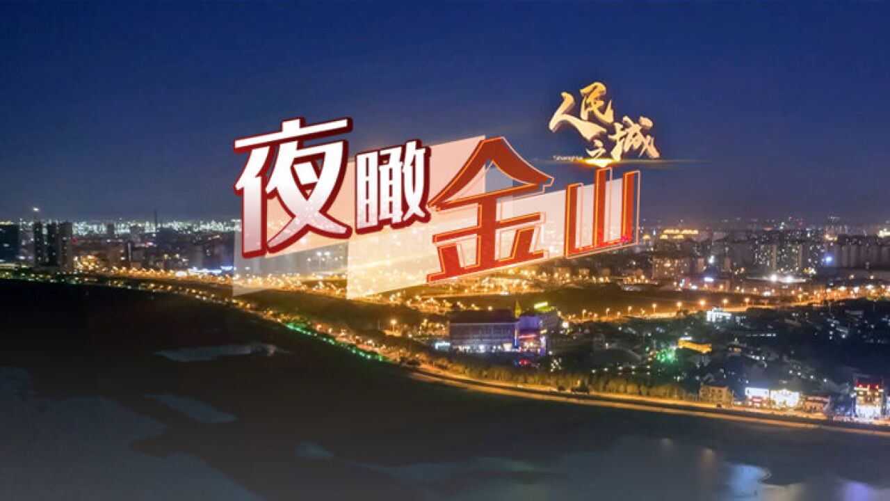 人民之城 | 夜瞰金山