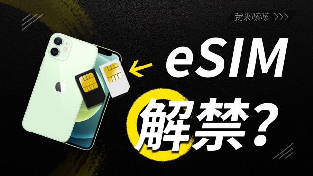 老iPhone瞬间升值?被“解禁”的eSim功能,为何难铺开